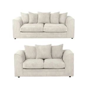 Dylan 3+2 Seater Sofa in Cream