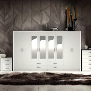 8 Door Wardrobe Set